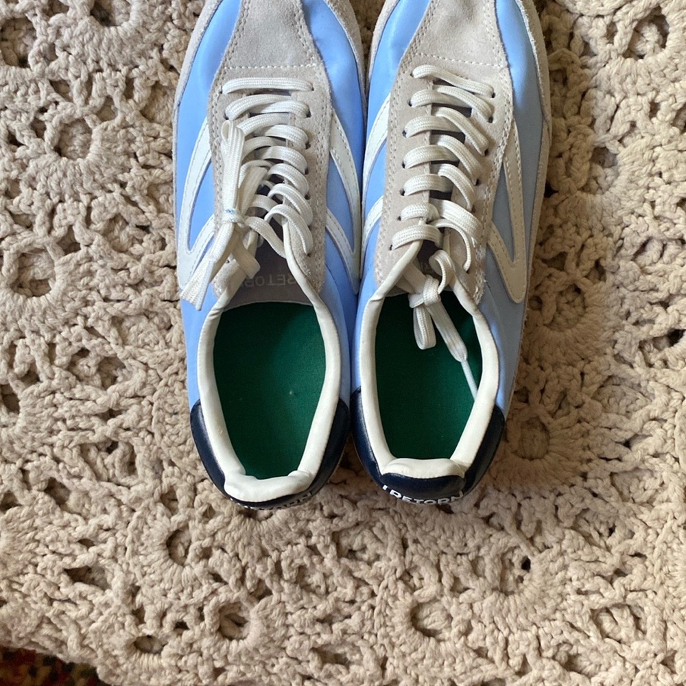 Tretorn Blue and White Women's Shoes